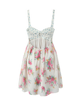 Penina Backless Floral Mini Dress